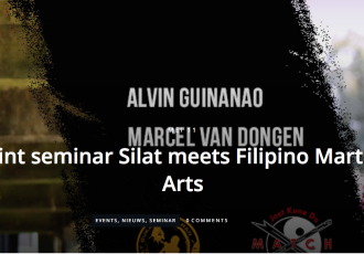 Joint Seminar Silat meets Filipino Martial Arts in Holland.